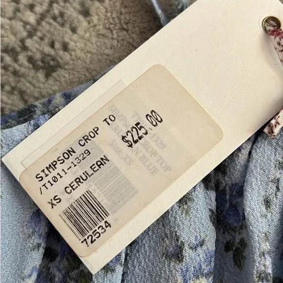 Love Shack Fancy Blue Top - Picture 3 of 3